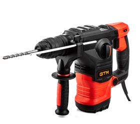 Перфоратор GTM + RH32/1000EV 1050Вт, 0-820об/хв, 5Дж, 32мм бочковий